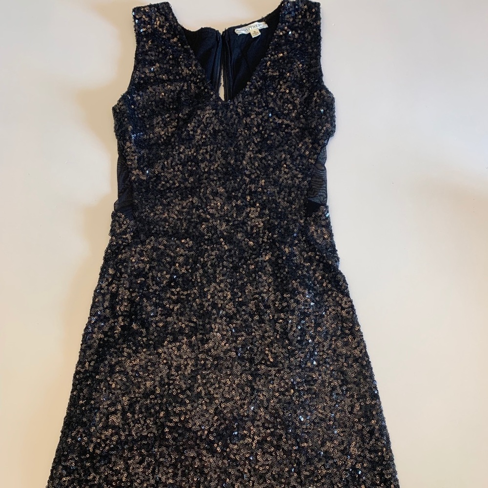 Black cocktail dress